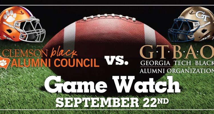 Game Watch – Clemson Black Alumni Council & GT Black Alumni